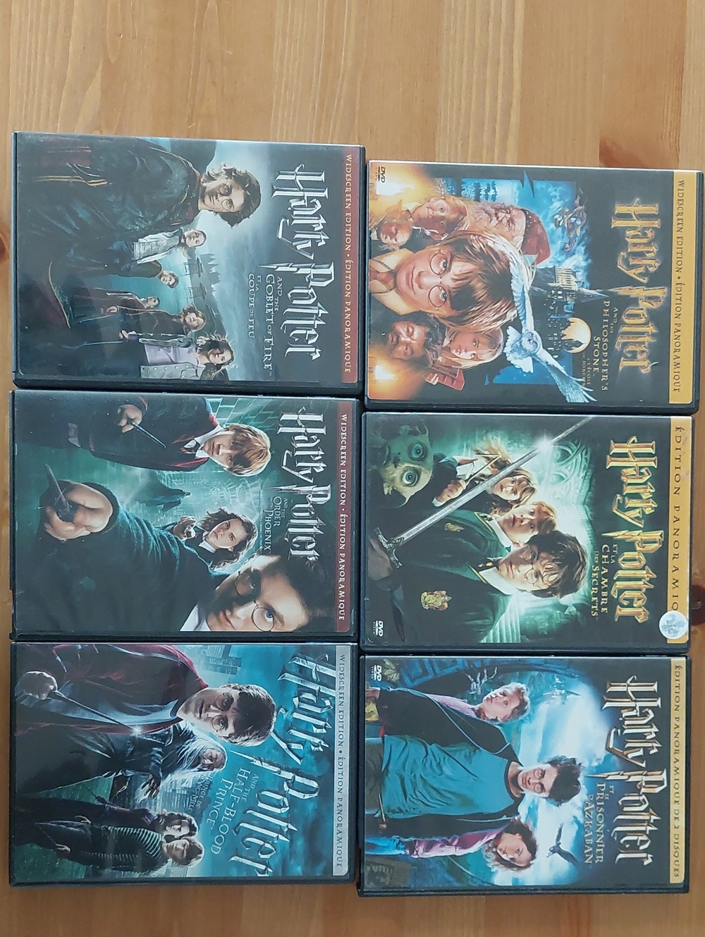 Harry Potter Dvd Collection Of 6 Movies Lot